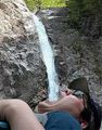 Великан пьёт водопад (Бразилия)