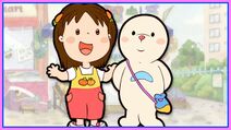 Белёк, найденный девочкой на свалке из корейского мультфильма для самых маленьких