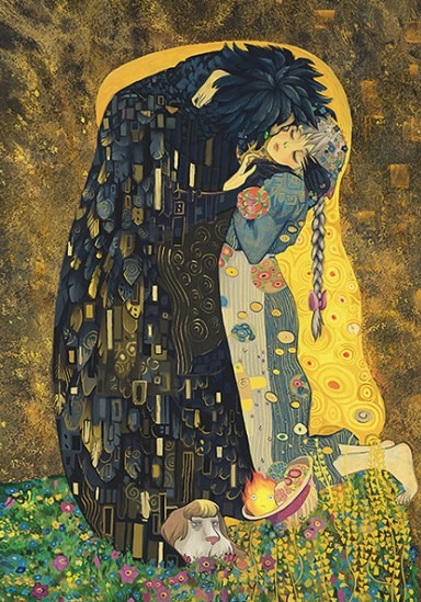 Файл:Поцелуй Густав Климт.jpg