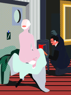 Картина «Художник растапливает своими скетчами буржуйку под радостные вопли заколебавшейся позировать натурщицы»