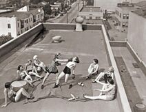 11.7.2019: Женский бокс на крыше Города Ангелов, 1933 год.
