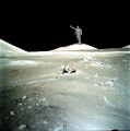 Памятник Ленину на той стороне Луны снятый американскими астронавтами