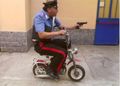 Полицейский на колёсах