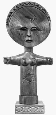 Трижды платиновая статуэтка ацтекской богини Фывы
