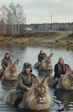 Черемша (зайцелев) — самое необычное домашнее животное Советского Союза, о котором поётся песня: «Тихо-тихо, не спеша, черем-черем-черемша».