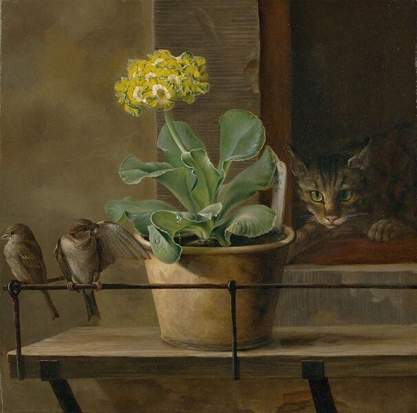 Файл:Котик-и-воробьи.jpg