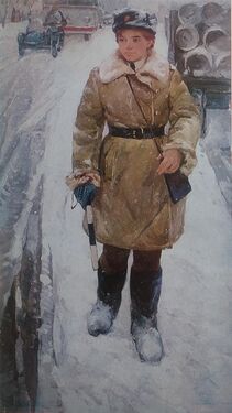 Карту гололедицы бьёт жезлодевица (аффтар — Борис Постников)