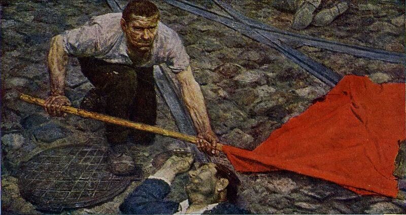 Файл:Поднимающий знамя (Коржев).jpg