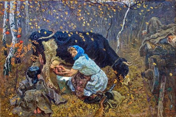 А в партизанском отряде молоко за вредность дают (аффтары — братья Ткачёвы)