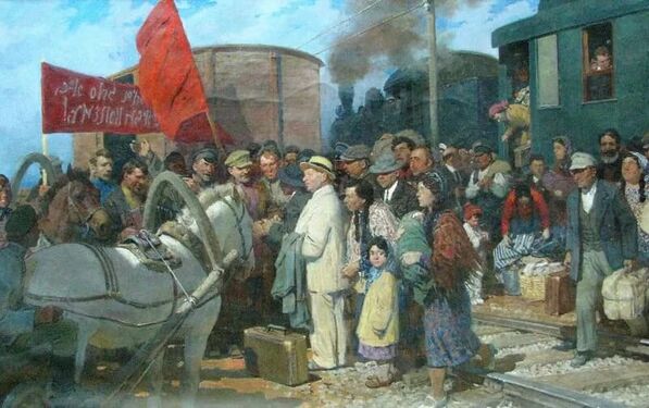 Бартерный обмен кобылы на дорожный кожаный чемодан (аффтар — Лев Котляров)