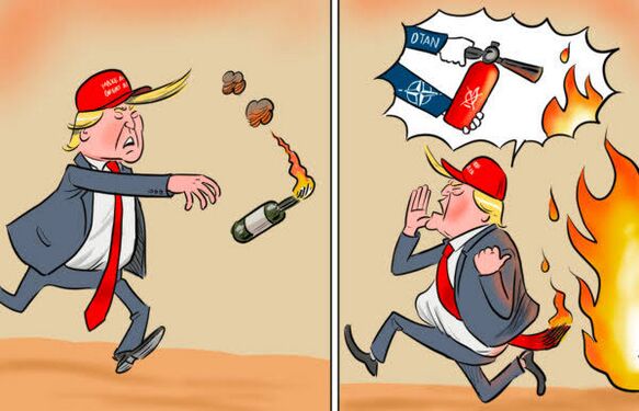 Трамп разжигает иранскую войну в марте 2026 года, а потом зовёт на помощь взрослых