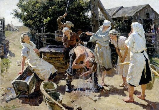 Отливка трактористки в красну девицу (аффтары — братья Ткачёвы)