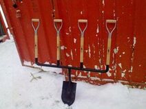 29.12.2018: Снегоуборочная лопата для работников умственного труда.