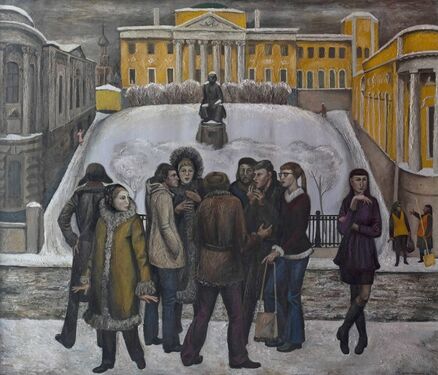 Стою така красивая, покроюсь скоро инеем (аффтар — Илья Правдин)