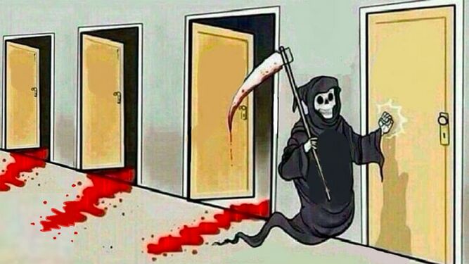 Смерть стучит в двери