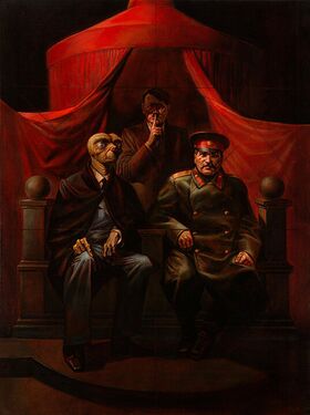 Ялтинская конференция (аффтары — Виталий Комар и Александр Меламид)