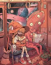 8.5.2025: Вечерняя электричка на Галактической железной дороге.