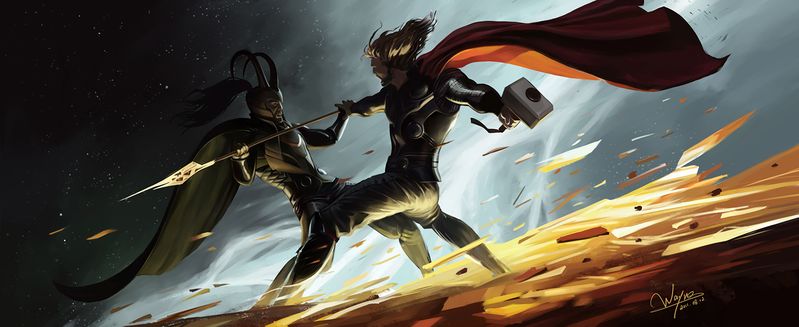 Файл:Thor and Loki.jpg