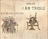 средневековый тролль на гобелене