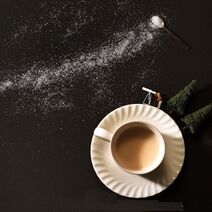 28.5.2021: Ядро планеты — капуччино И светит Сахарный нам путь Большому взрыву есть причина — Кофейных ароматов чудь.