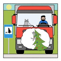 30.12.2025: Новогодние знаки на наших дорогах.